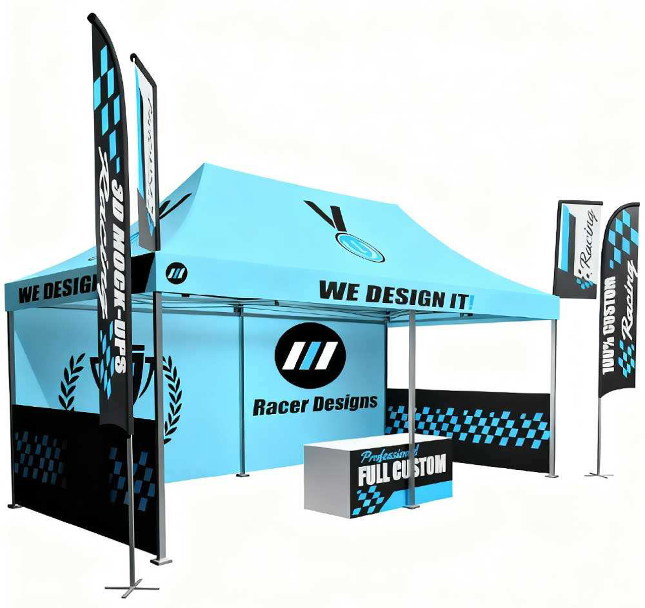 Fire-Retardant & UV-Shielded Event Tents