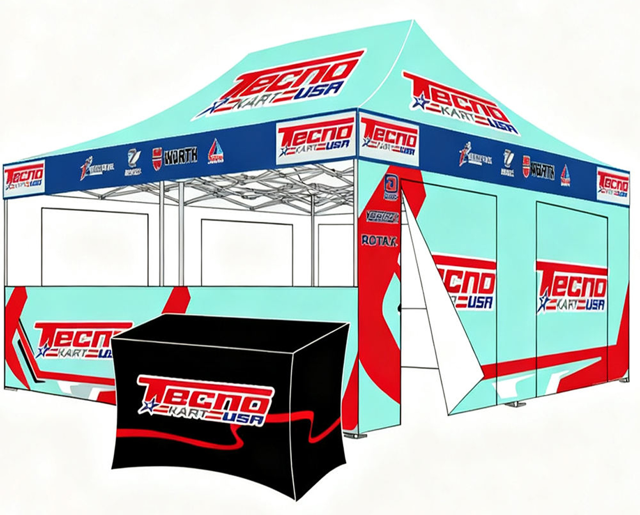 Fire-Retardant & UV-Shielded Event Tents