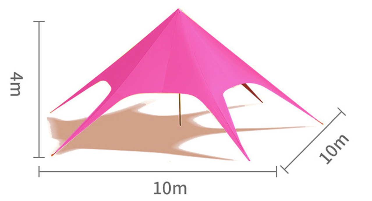 Stand Out from the Crowd with Fully Customizable Star Tents