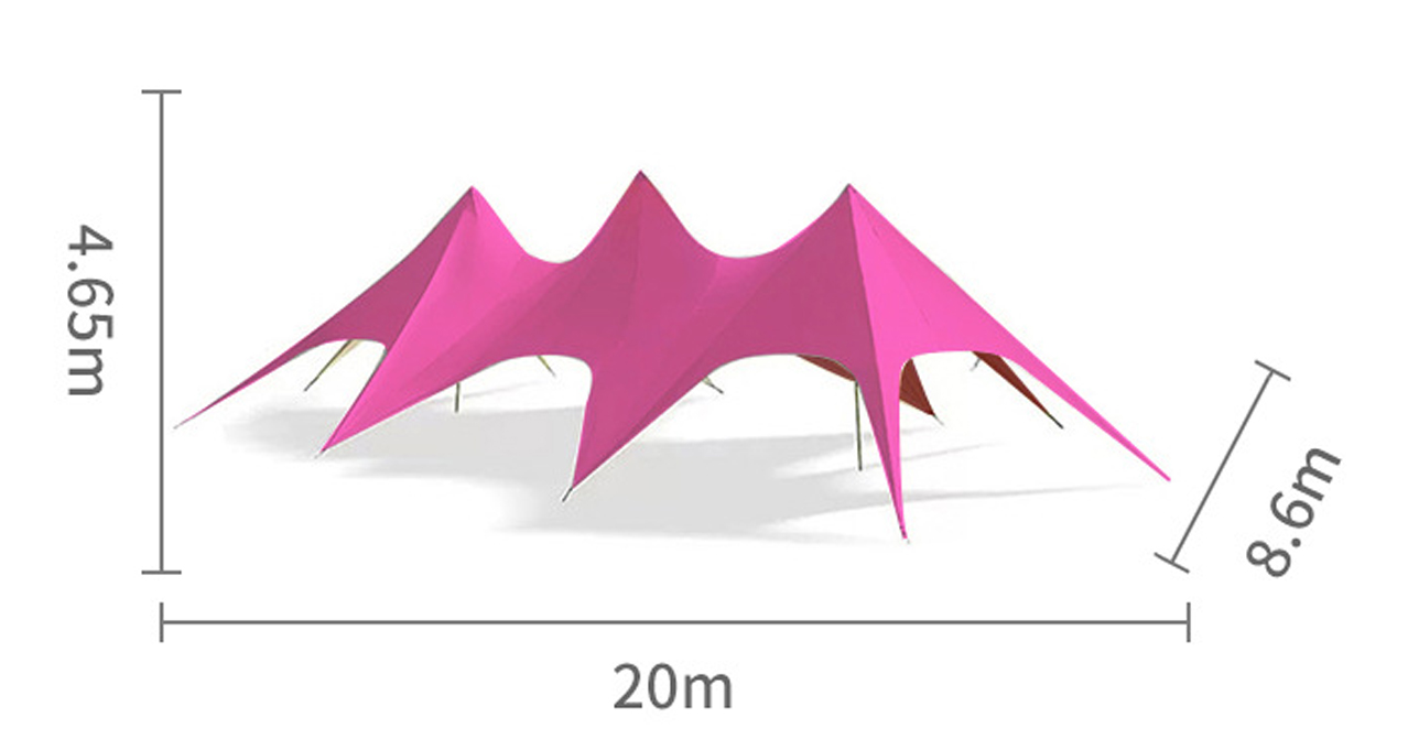 Stand Out from the Crowd with Fully Customizable Star Tents