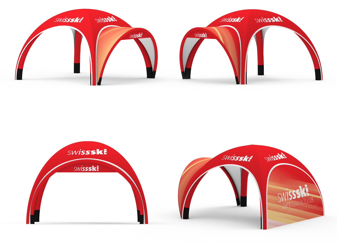 Custom Branded Airtight Tent,Constant Pressure Inflatable Tent,Sealed Air Tent