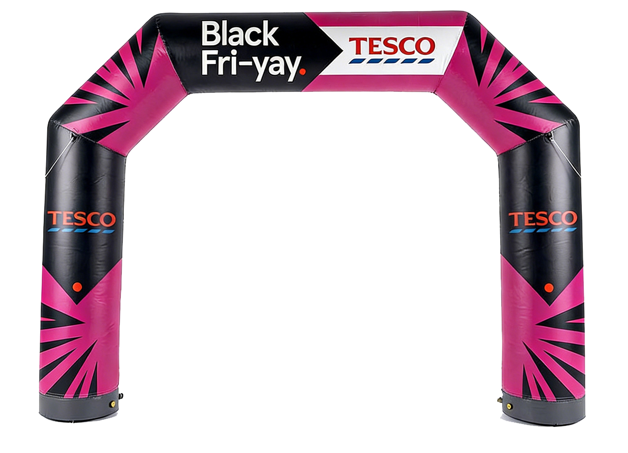 Modular Event Archway with Instant Sponsorship Integration