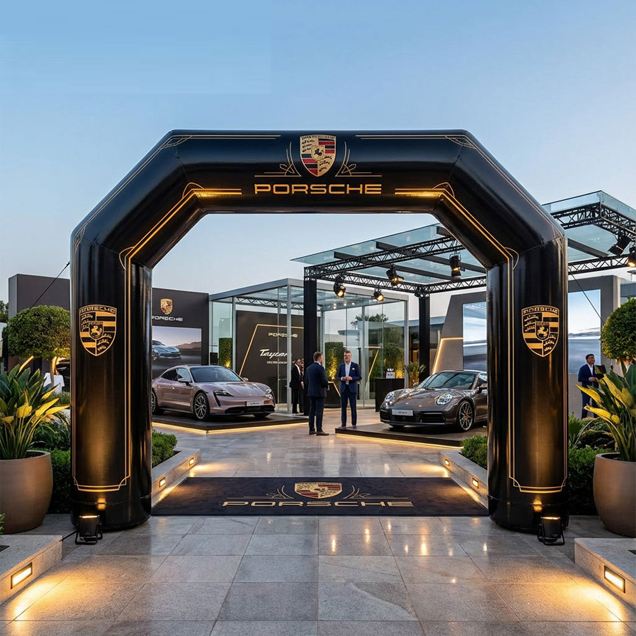Heavy-Duty TPU Sealed Inflatable Arch