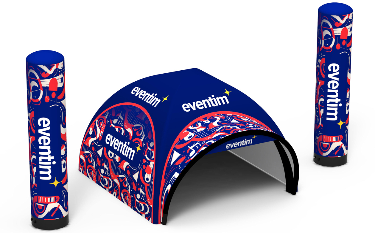 Portable Inflatable Exhibition Tent,Inflatable Event Tent,Inflatable Spider Tent,Airtight Inflatable Tent
