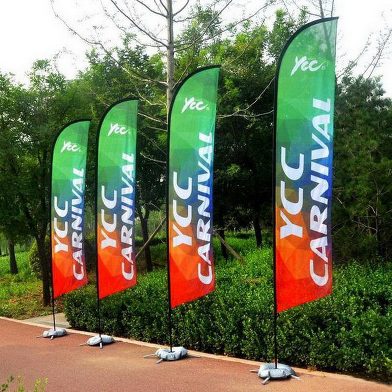 Premium Feather & Teardrop Flags Premium Feather & Teardrop Flags