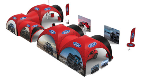 Inflatable Product Launch Tent